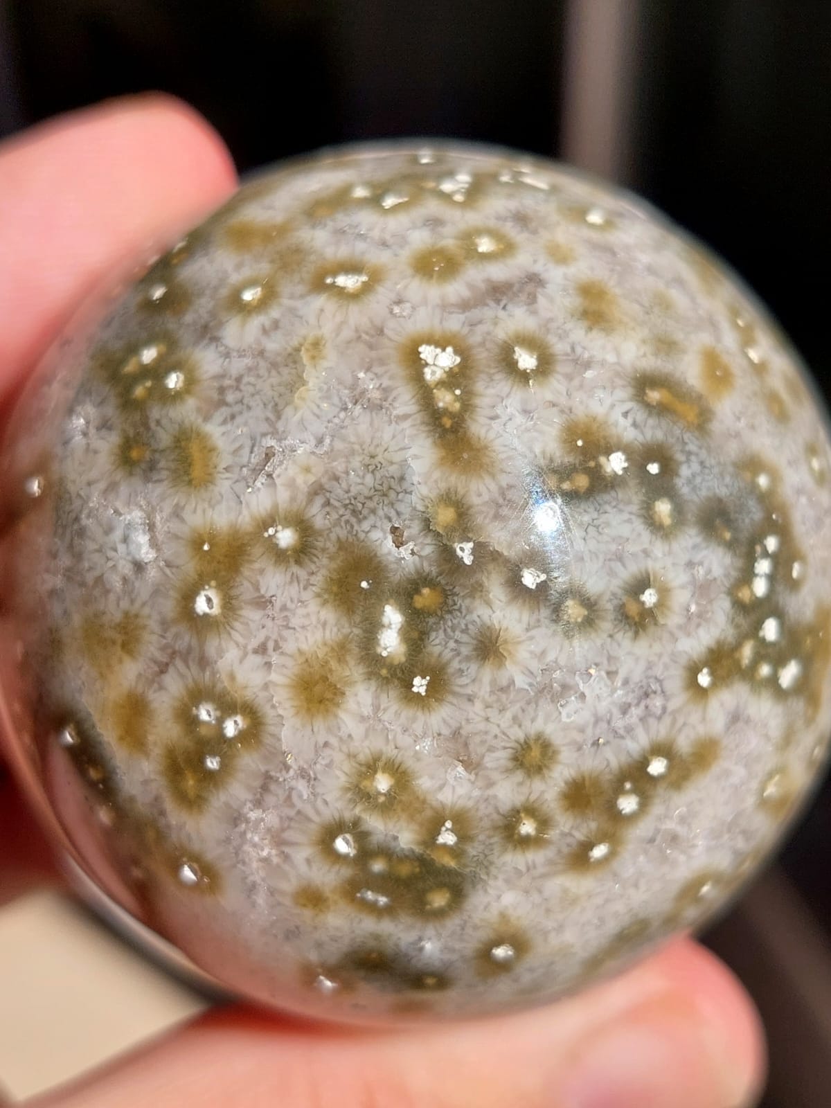 Diaspro Oceano sfera - 5,4 cm