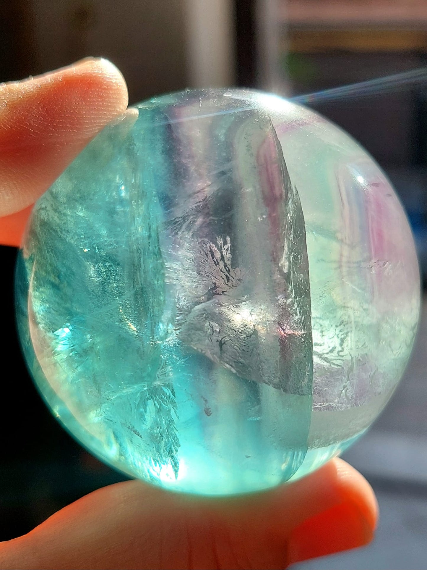 Fluorite sfera - 5,2 cm