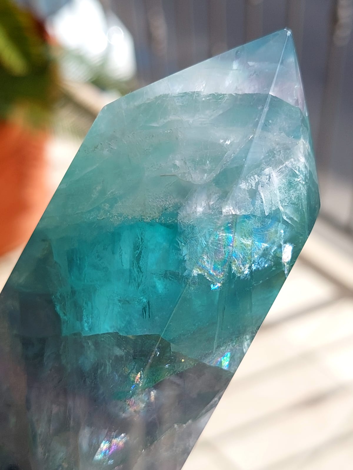 Torre in Fluorite Rainbow