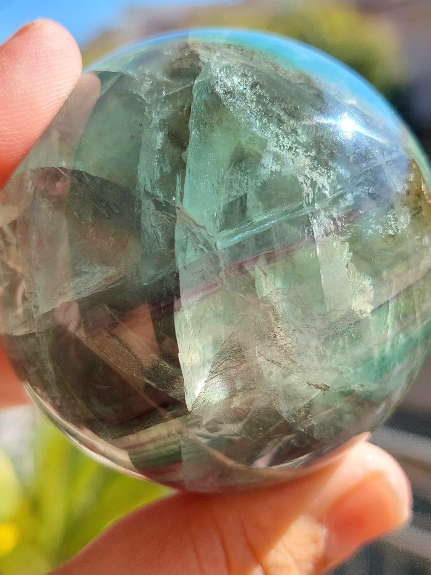Fluorite sfera - 5,9 cm