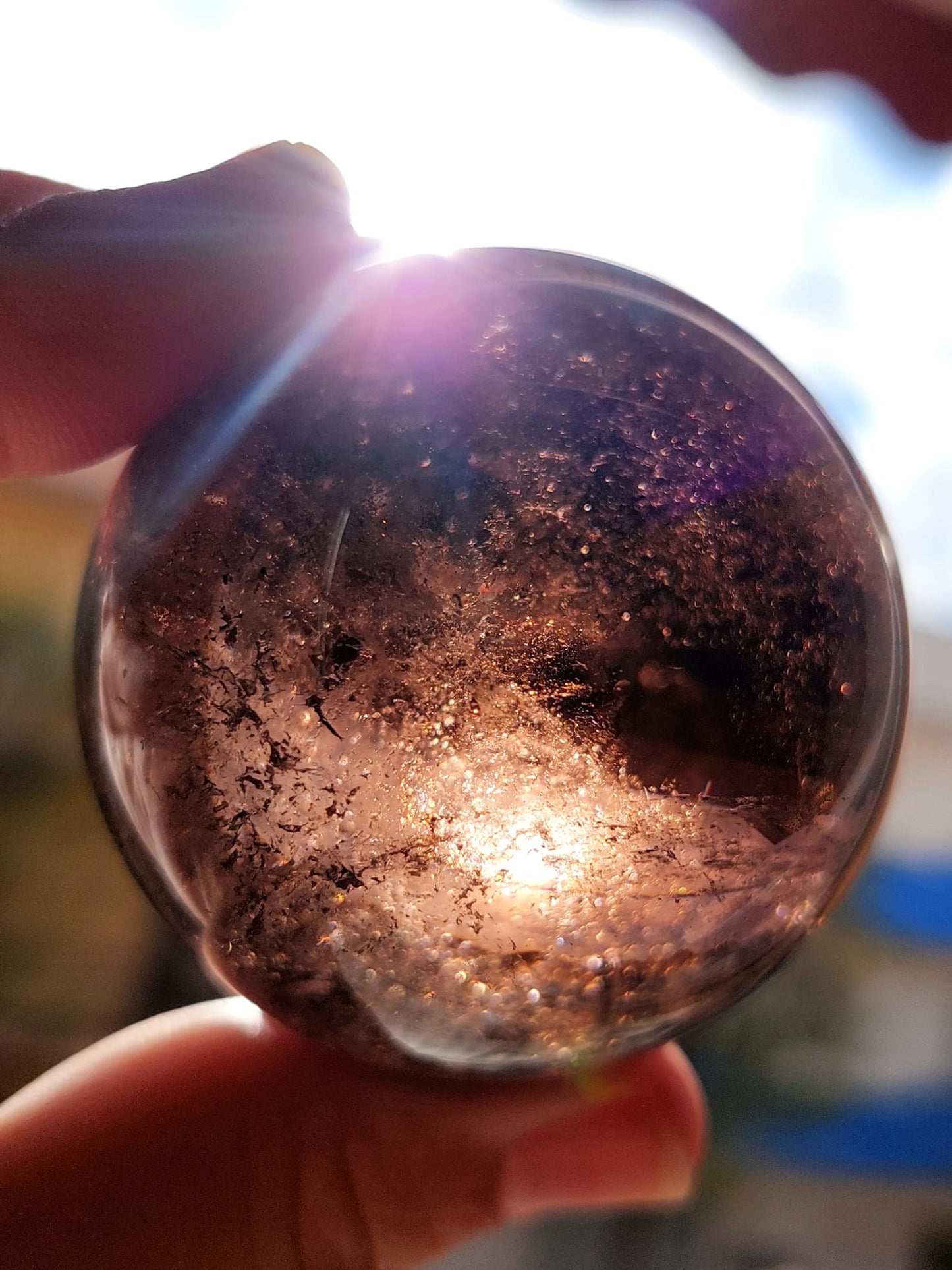 Quarzo Fumè sfera - 5 cm
