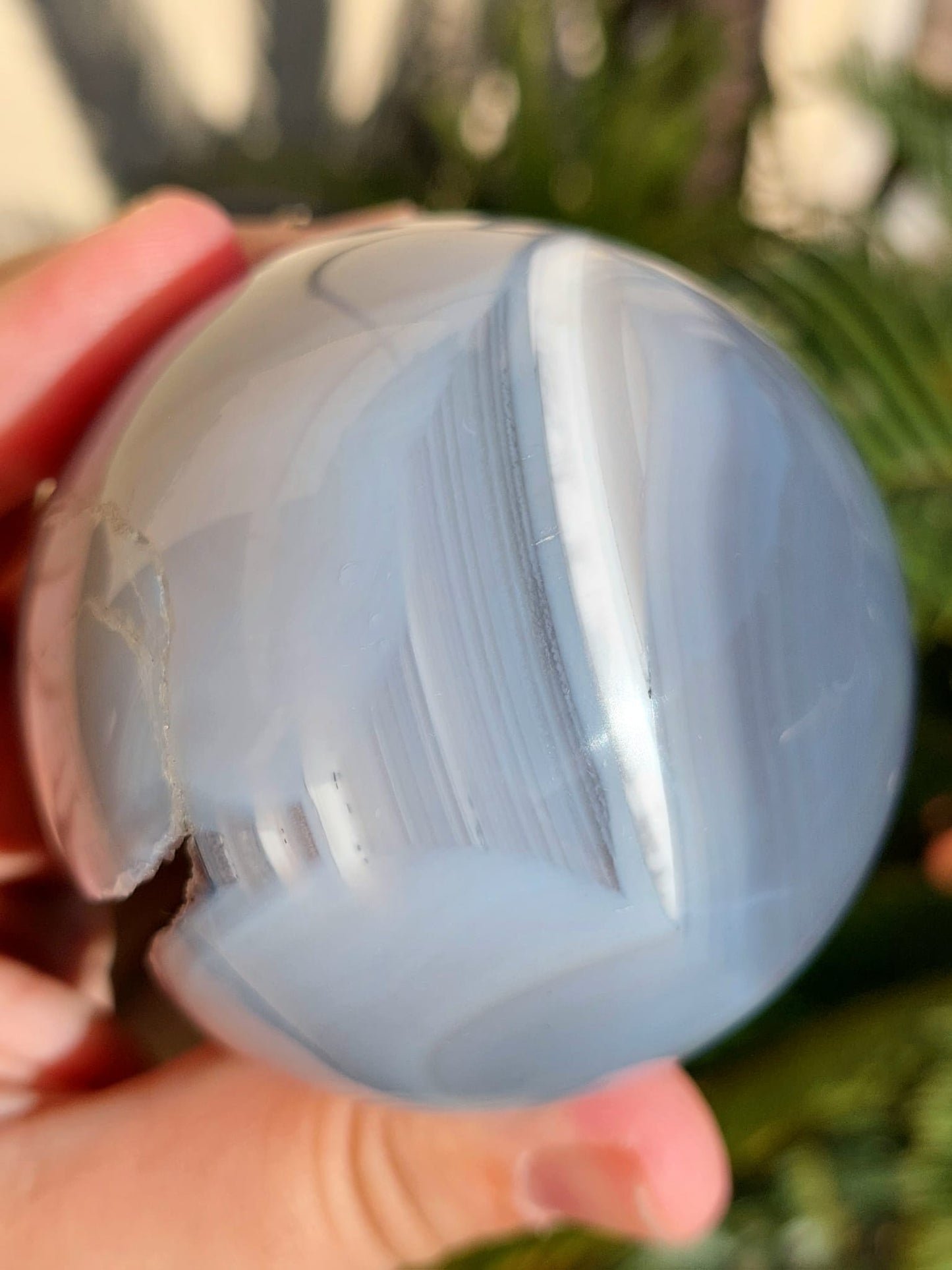 Agata Drusy sfera - 6,4 cm