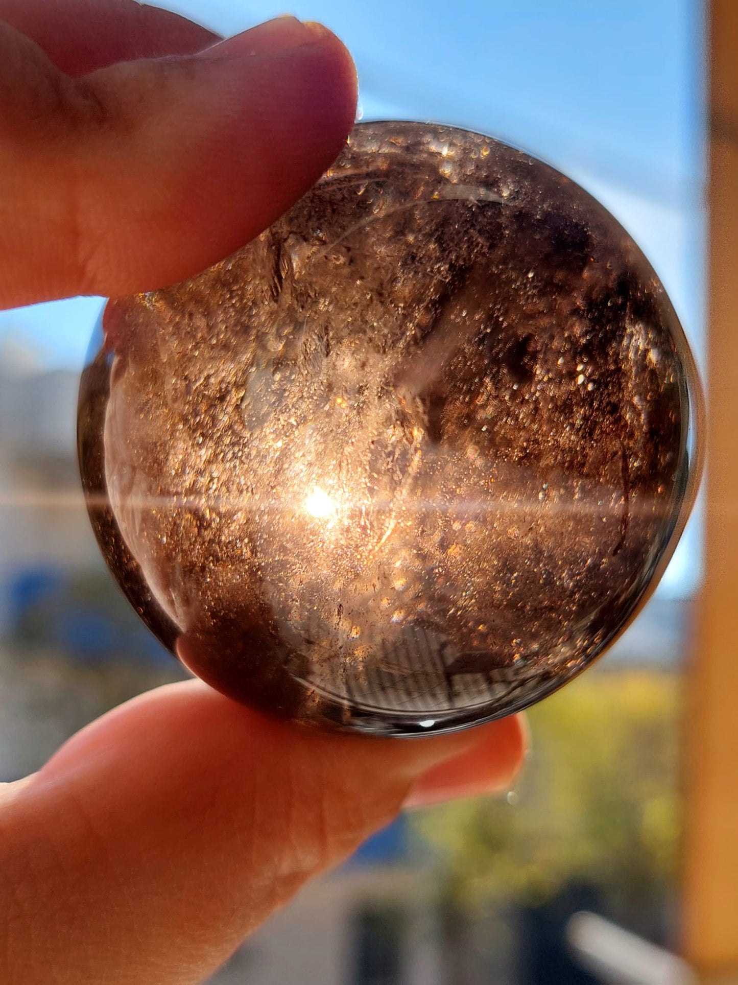 Quarzo Fumè sfera - 5 cm