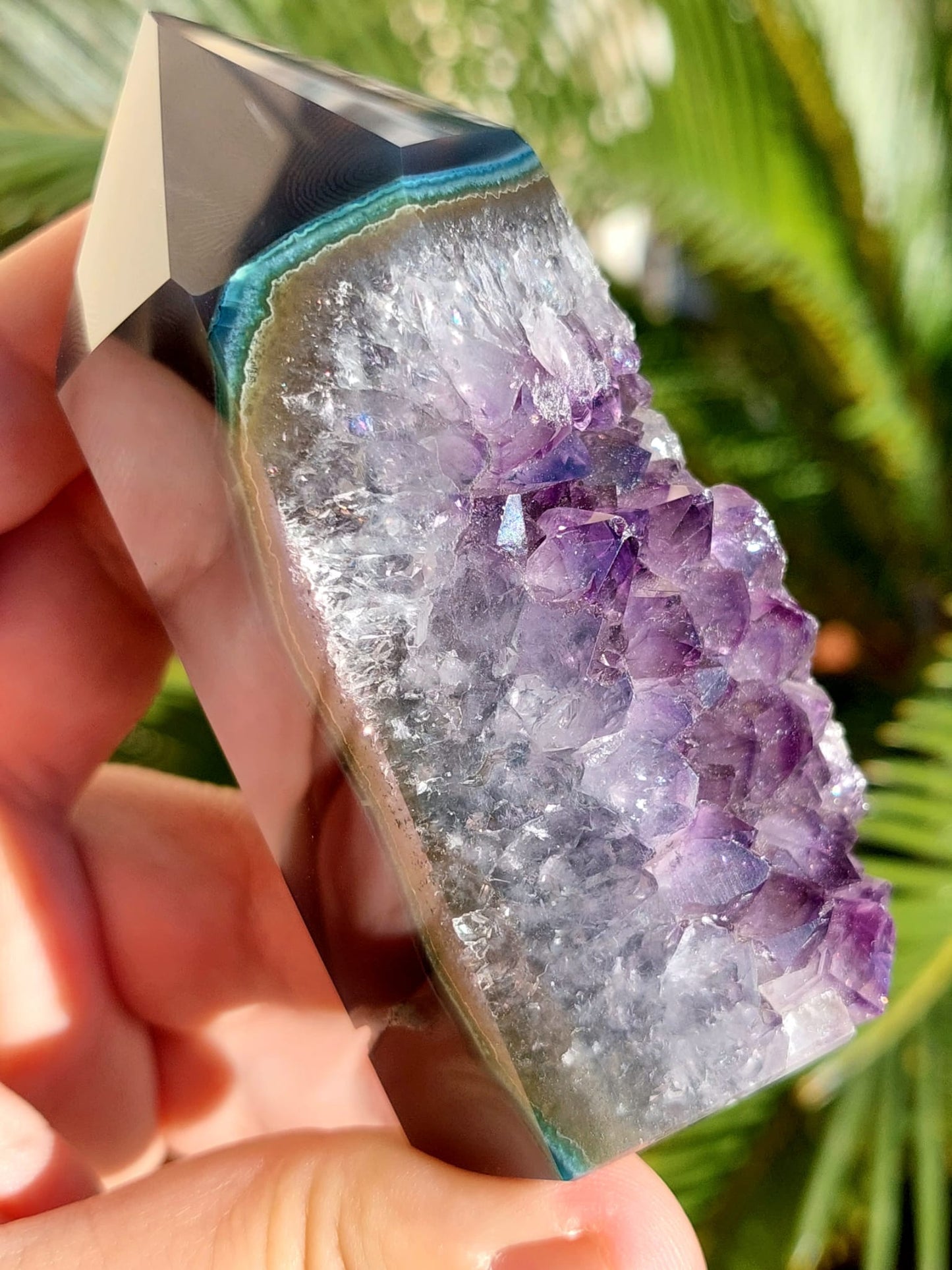 Torre in Agata/Ametista Drusy