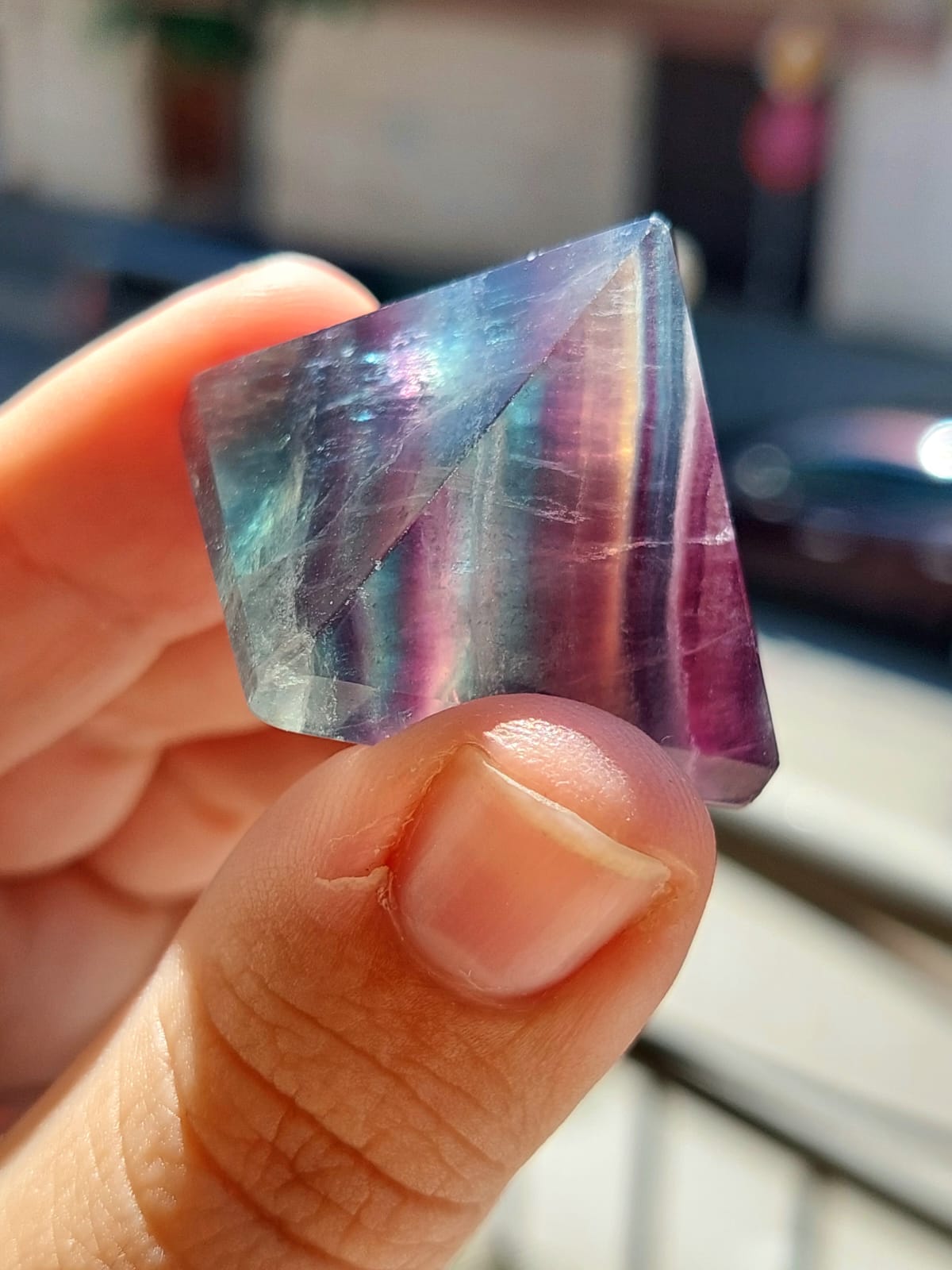 Fluorite mini piramide