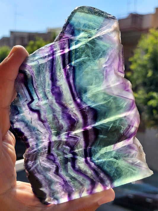 Fetta Fluorite