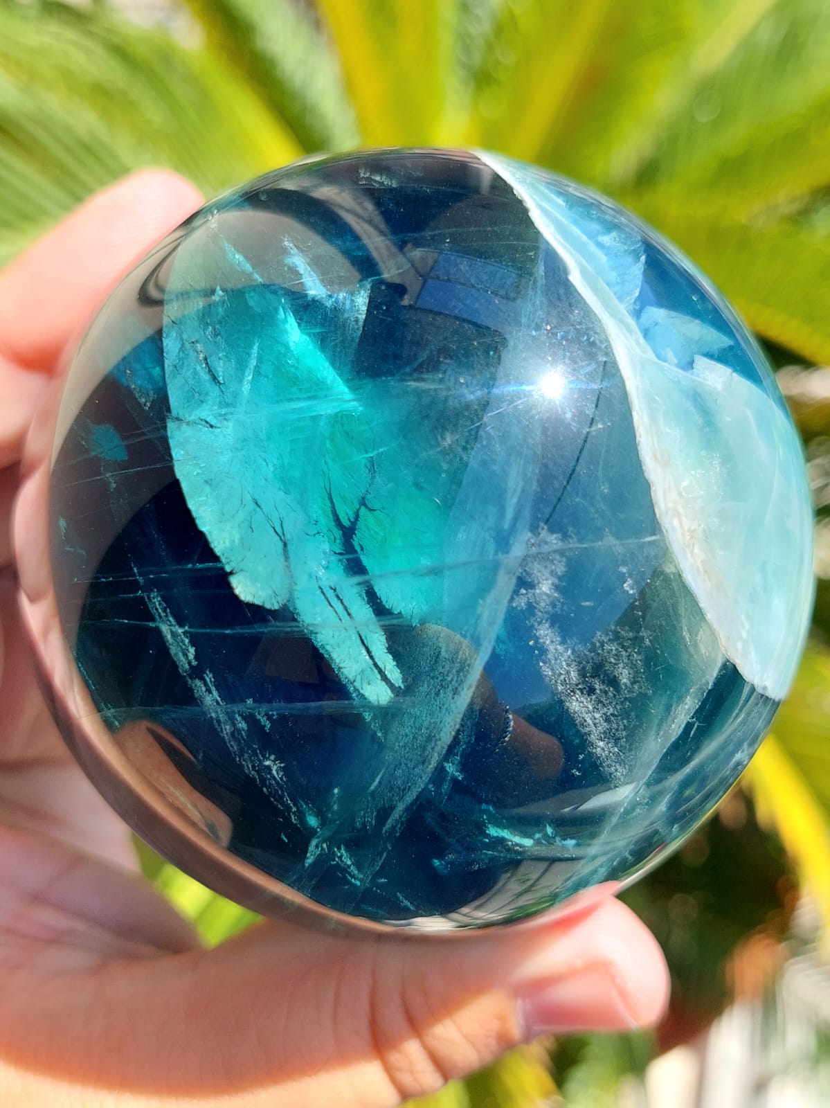 Fluorite sfera - 7,8 cm