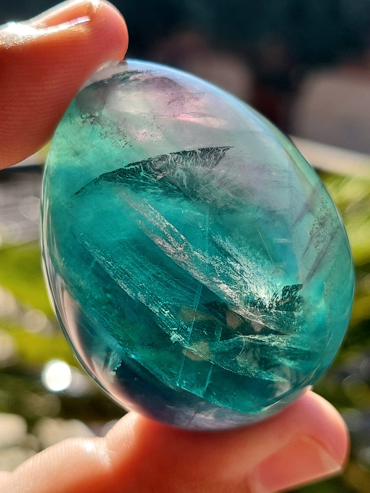 Fluorite Uovo - 4,9 cm
