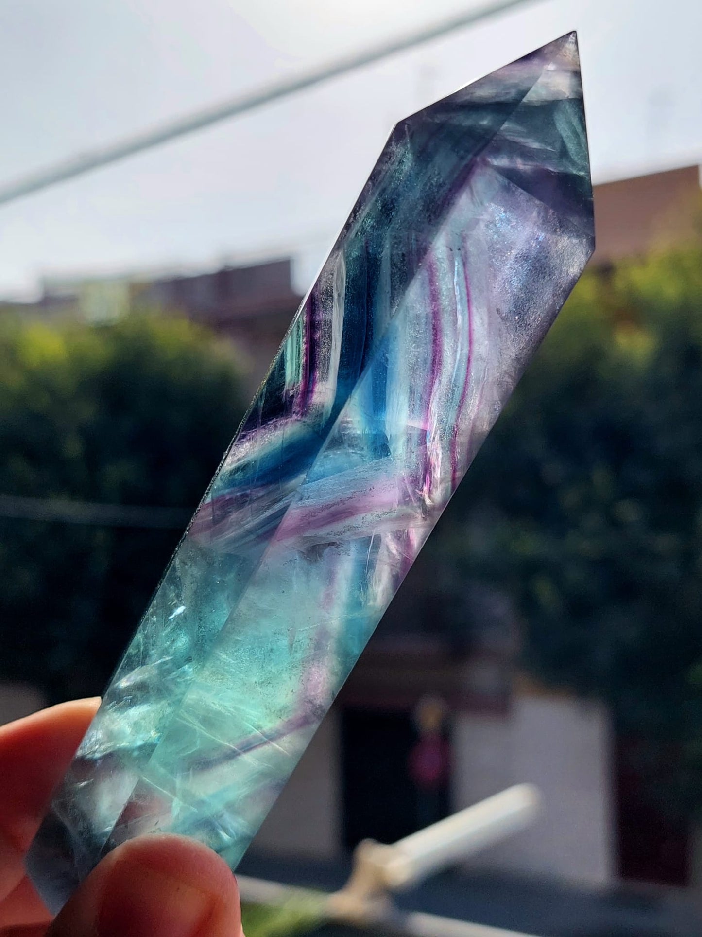 Torre in Fluorite Rainbow