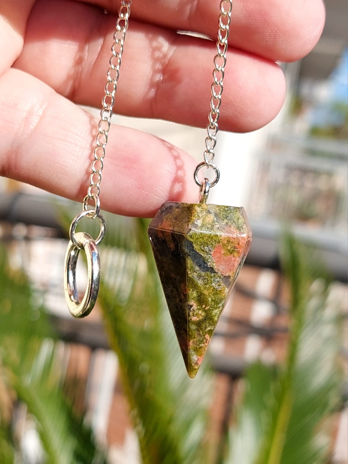 Pendolo in Unakite