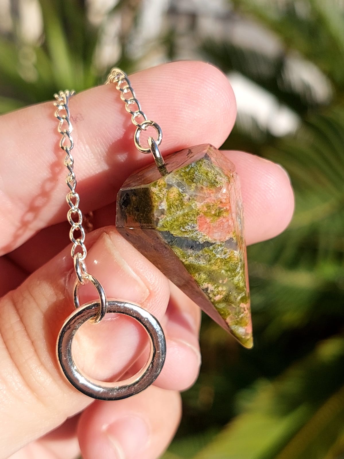 Pendolo in Unakite