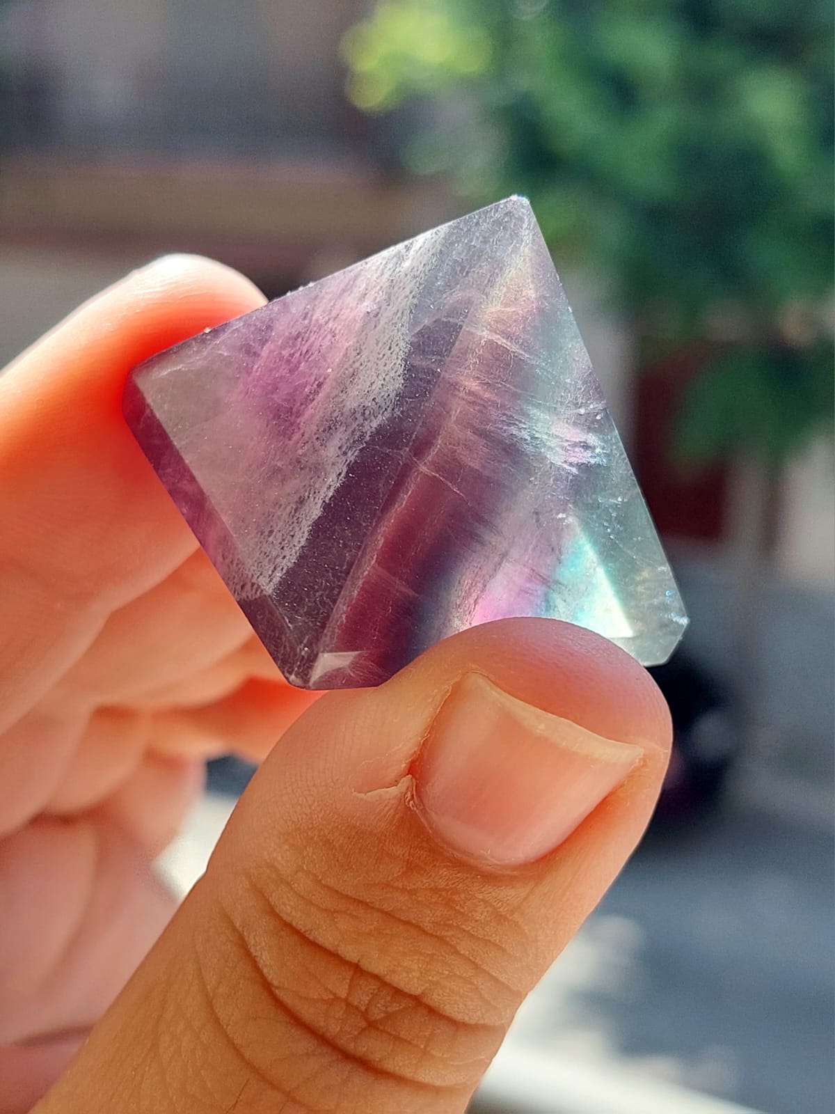 Fluorite mini piramide