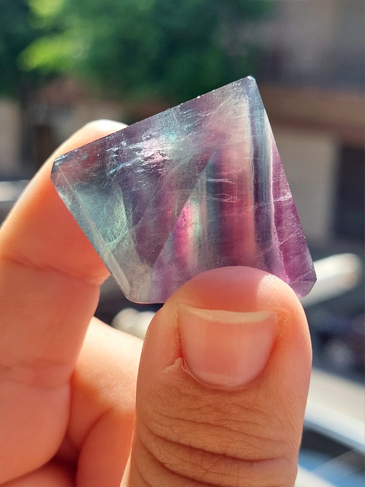 Fluorite mini piramide