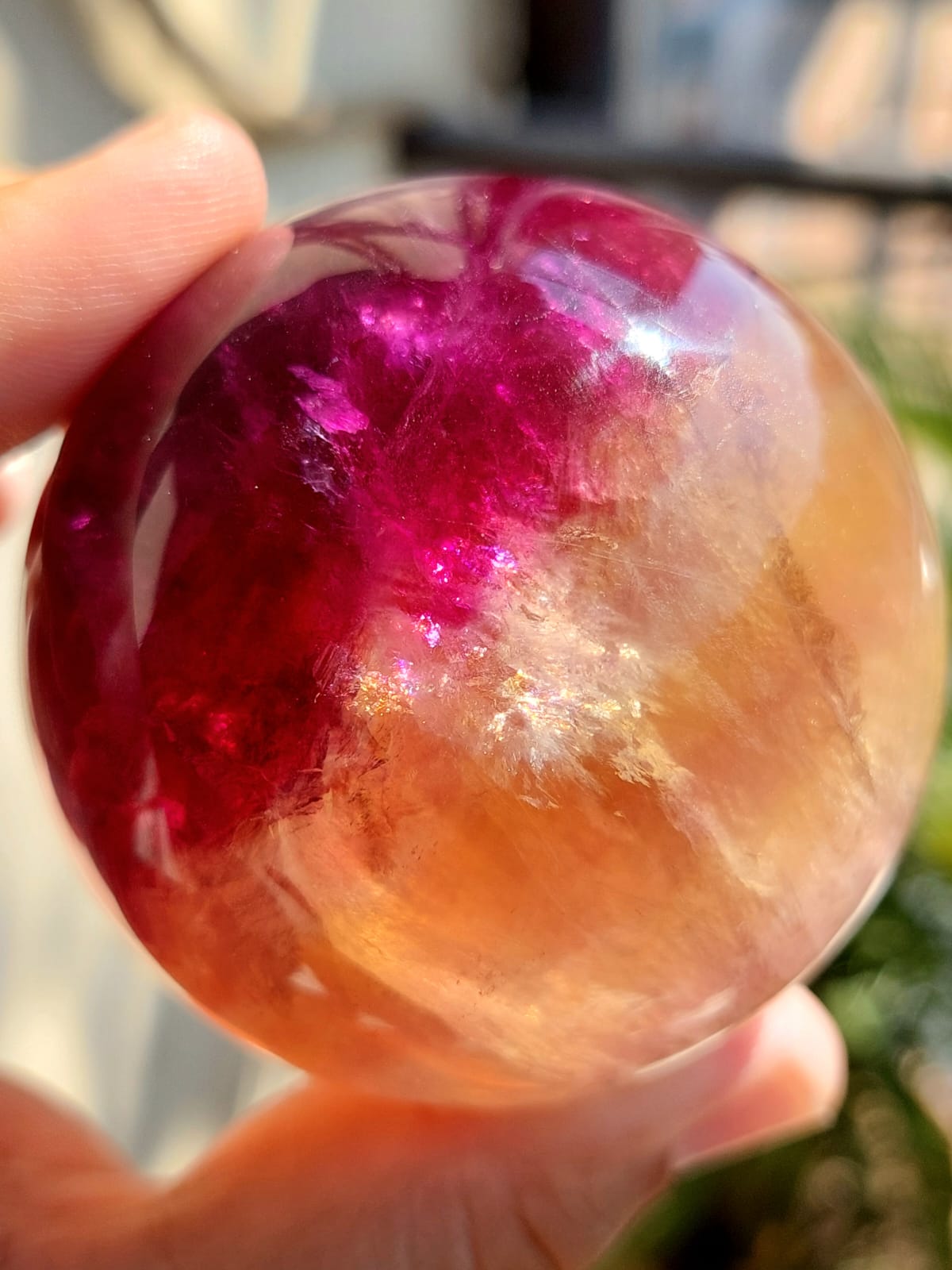 Fluorite sfera - 5,9 cm