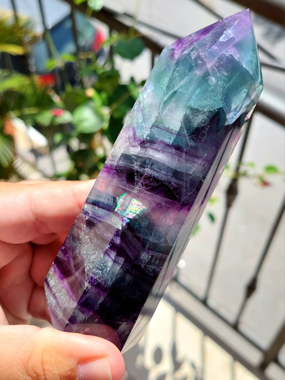 Torre in Fluorite Rainbow