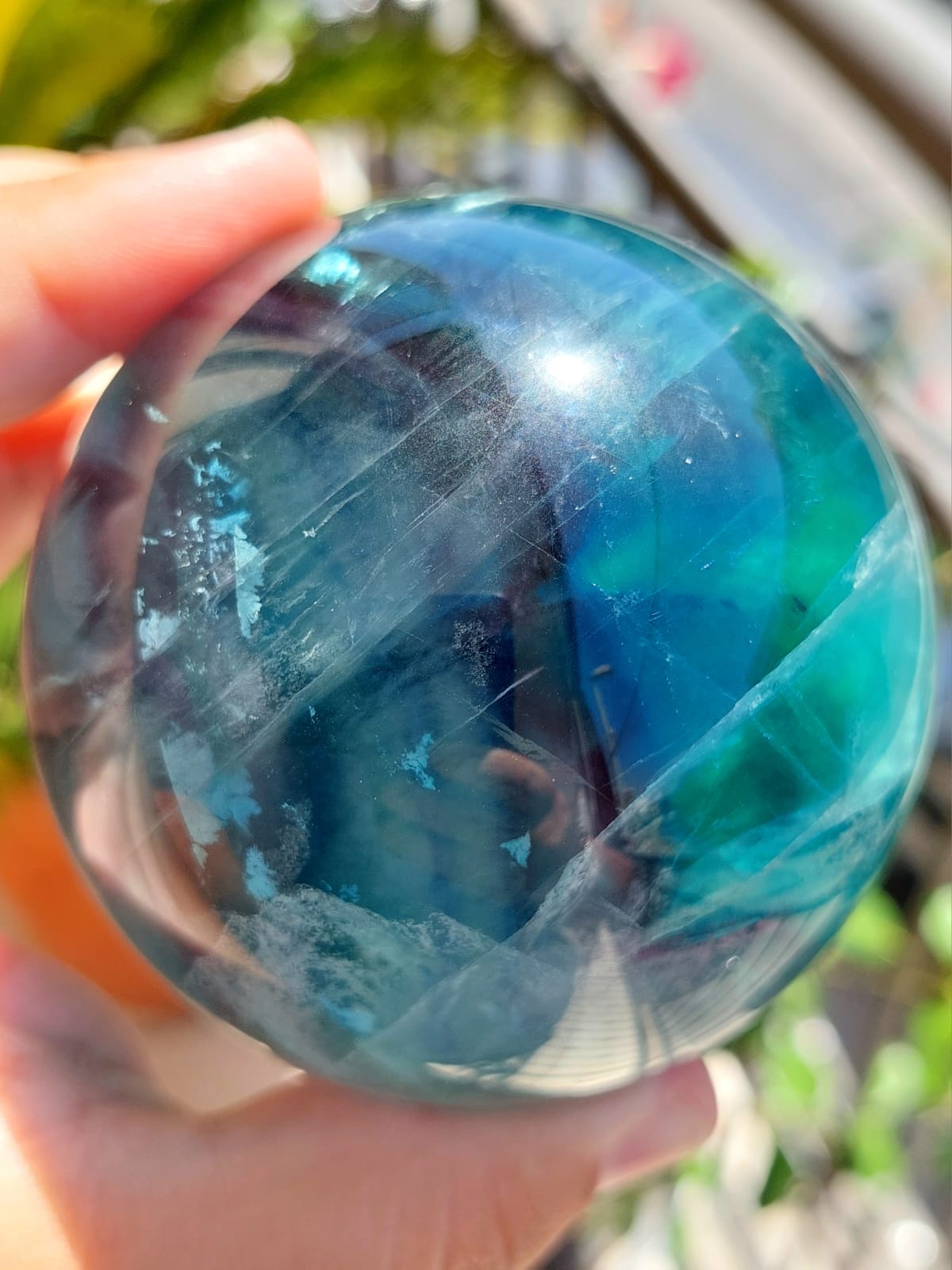 Fluorite sfera - 7,8 cm