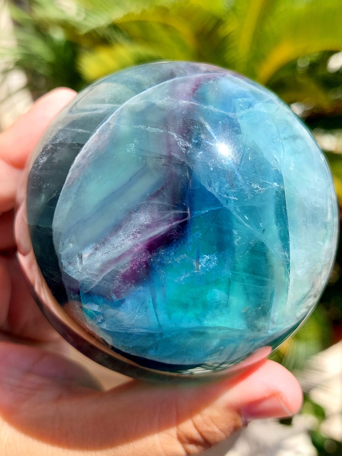 Fluorite sfera - 7,8 cm
