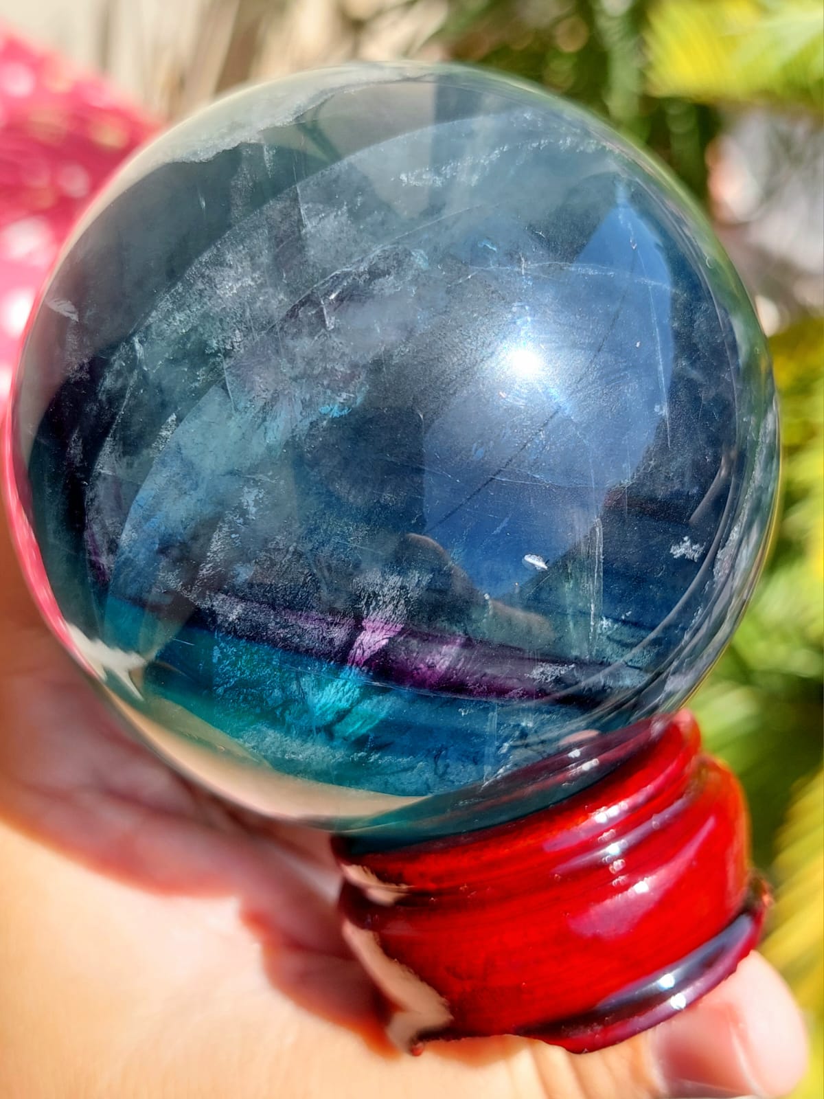 Fluorite sfera - 7,8 cm