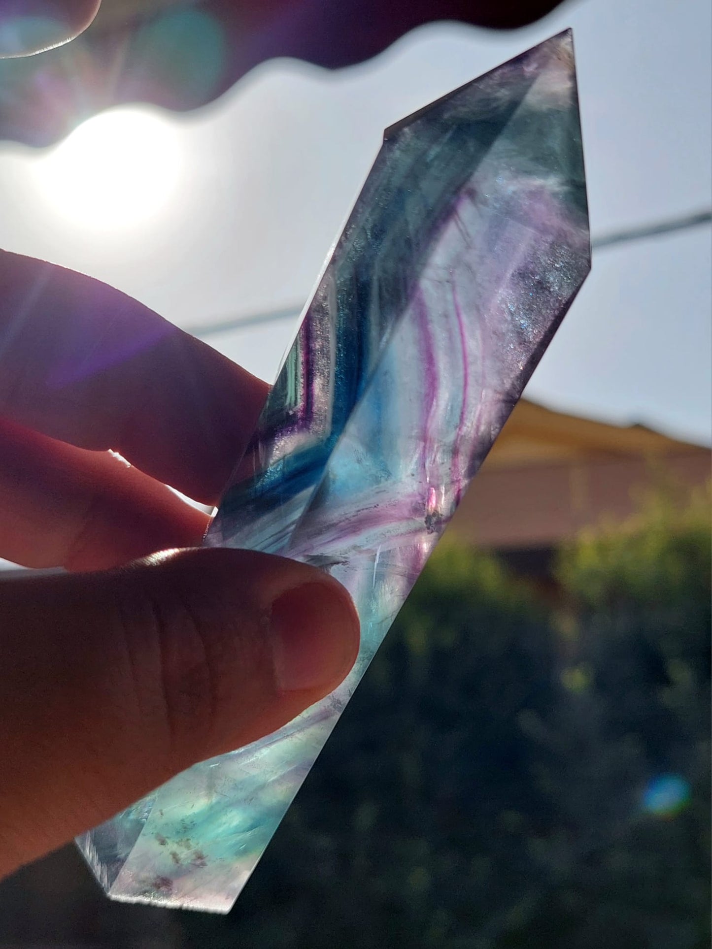 Torre in Fluorite Rainbow