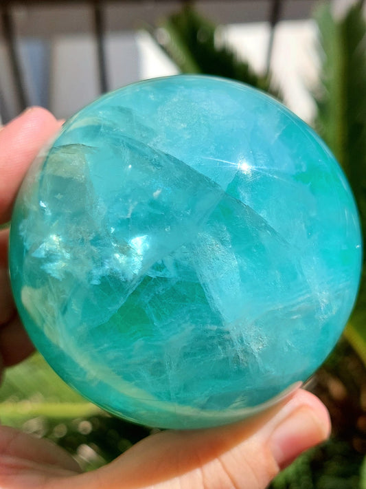 Fluorite sfera - 7,1 cm