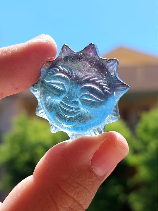 Fluorite Sole - 3,2 cm