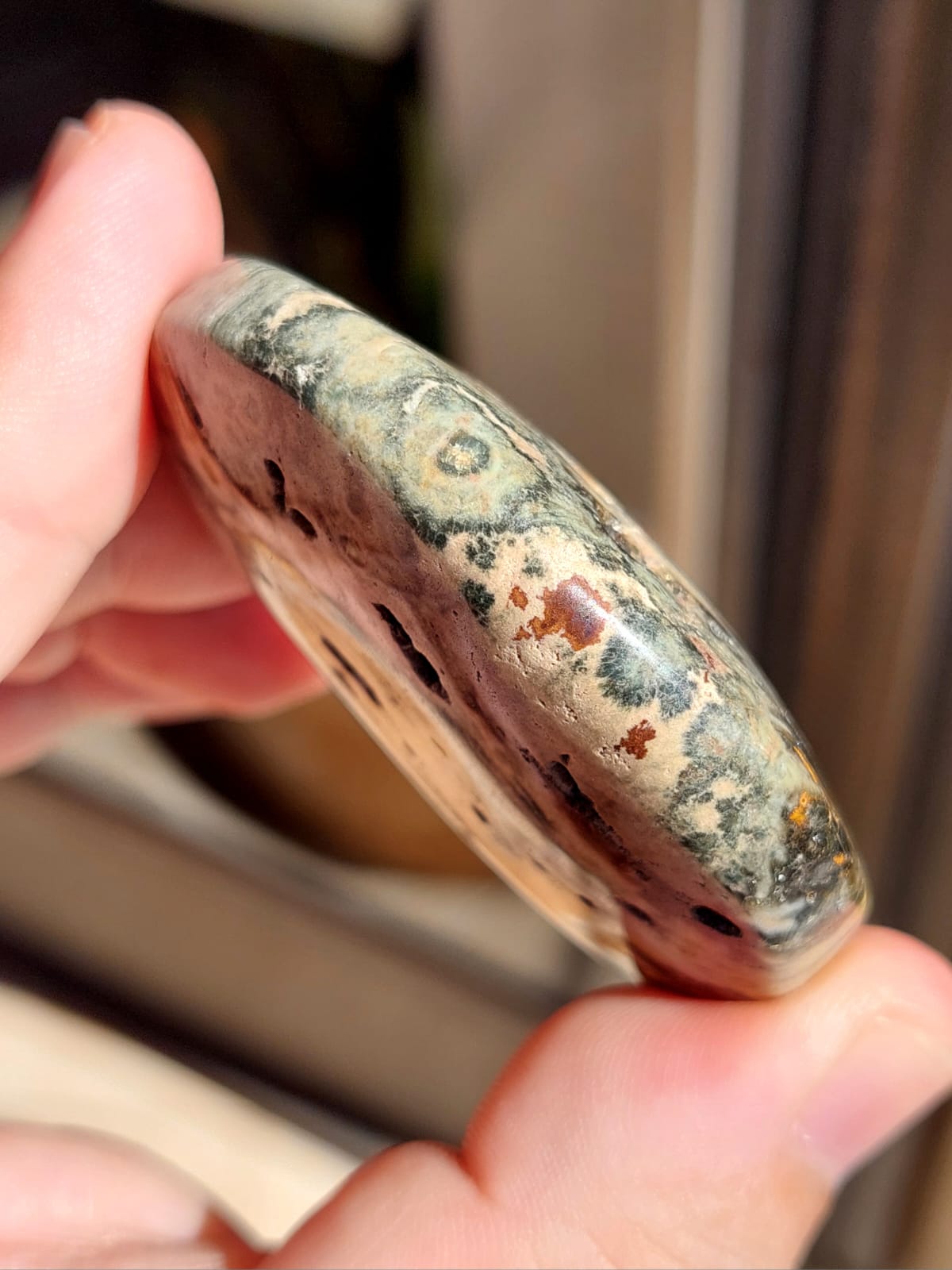 Diaspro Oceano palmstone