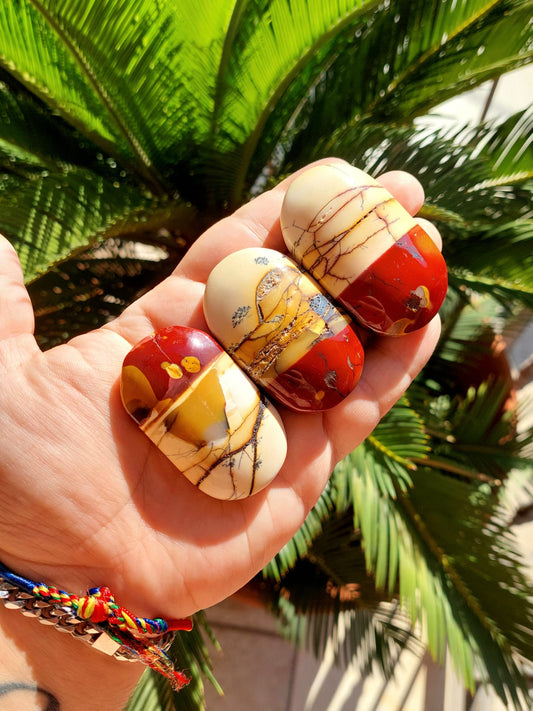 Mookaite palmstone - 1 Pz