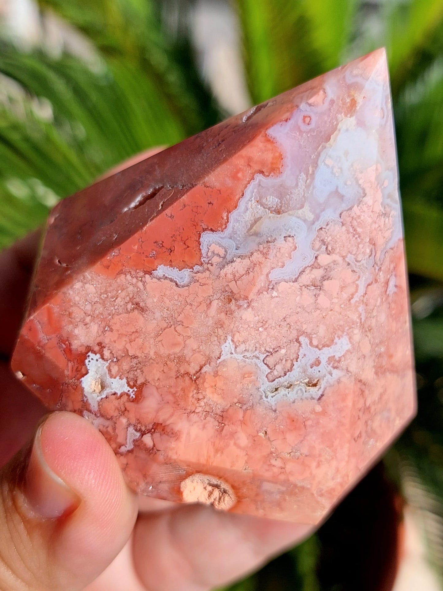 Agata rosa 'diamante'