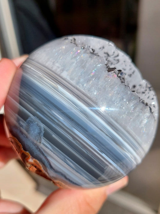 Agata Drusy sfera - 6,8 cm