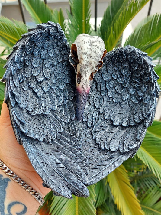 Nemesis Now Edgar's Raven Svuotatasche/Portaoggetti