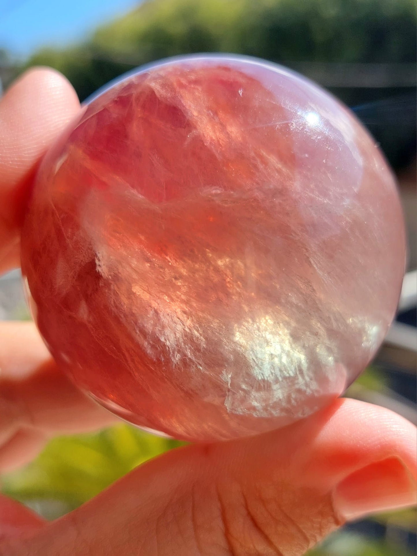 Fluorite sfera - 5,5 cm