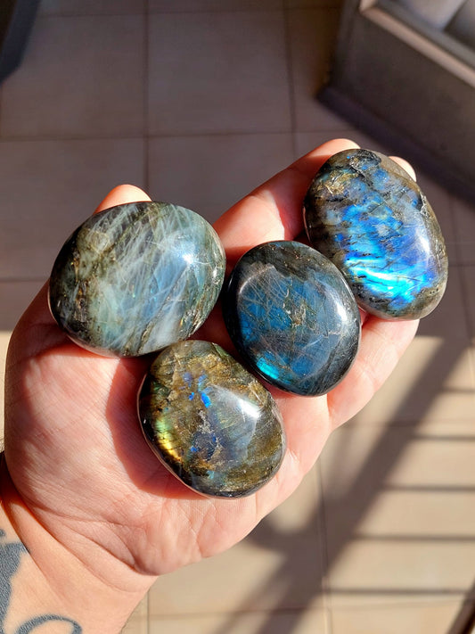 Labradorite palmstone - 1 Pz