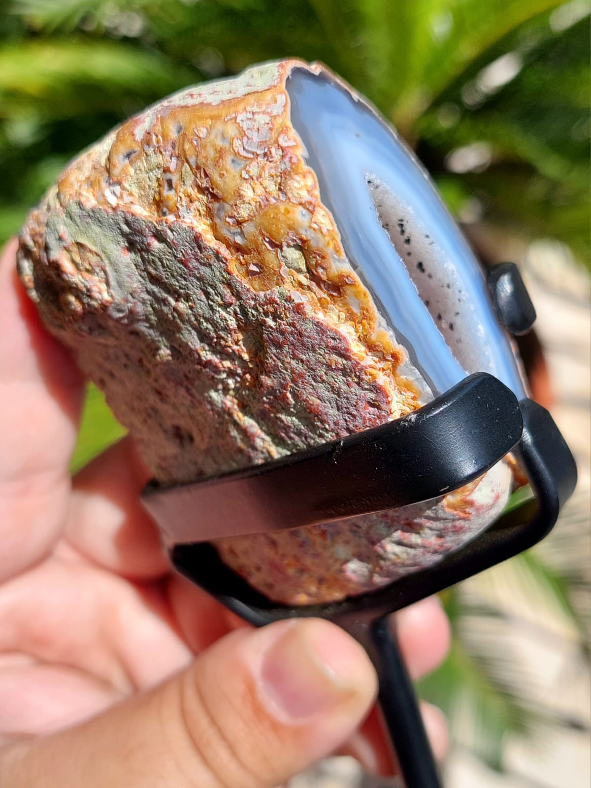Geode Agata su stand