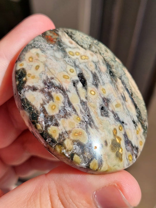 Diaspro Oceano palmstone