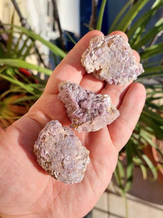 Lepidolite/Mica grezza - Formato S/M - 1 Pz