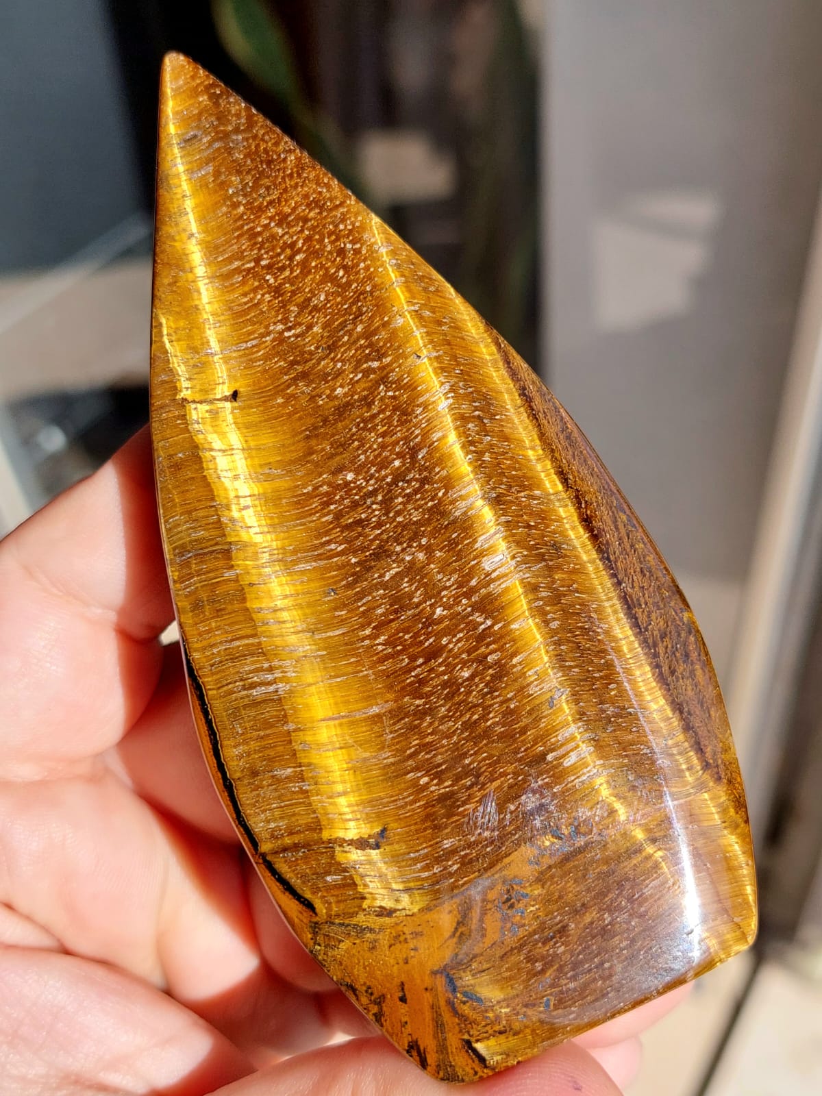 Occhio di Tigre forma a punta