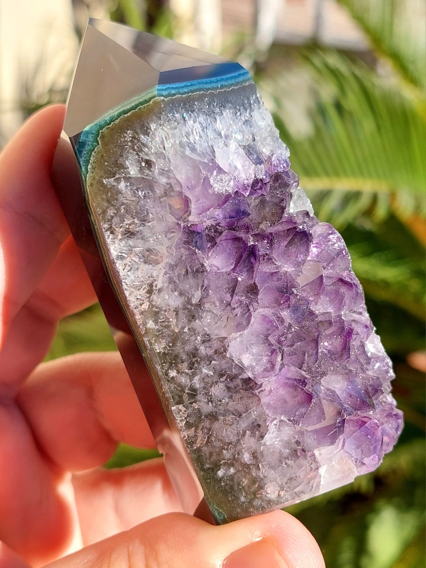 Torre in Agata/Ametista Drusy