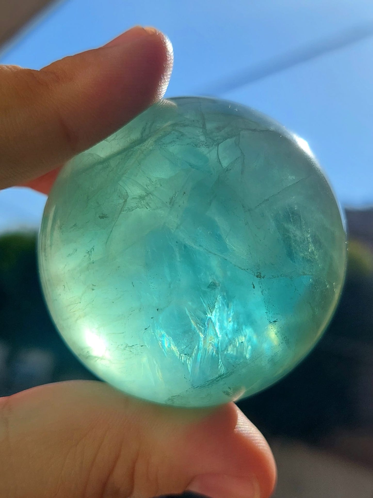 Fluorite sfera - 5,3 cm