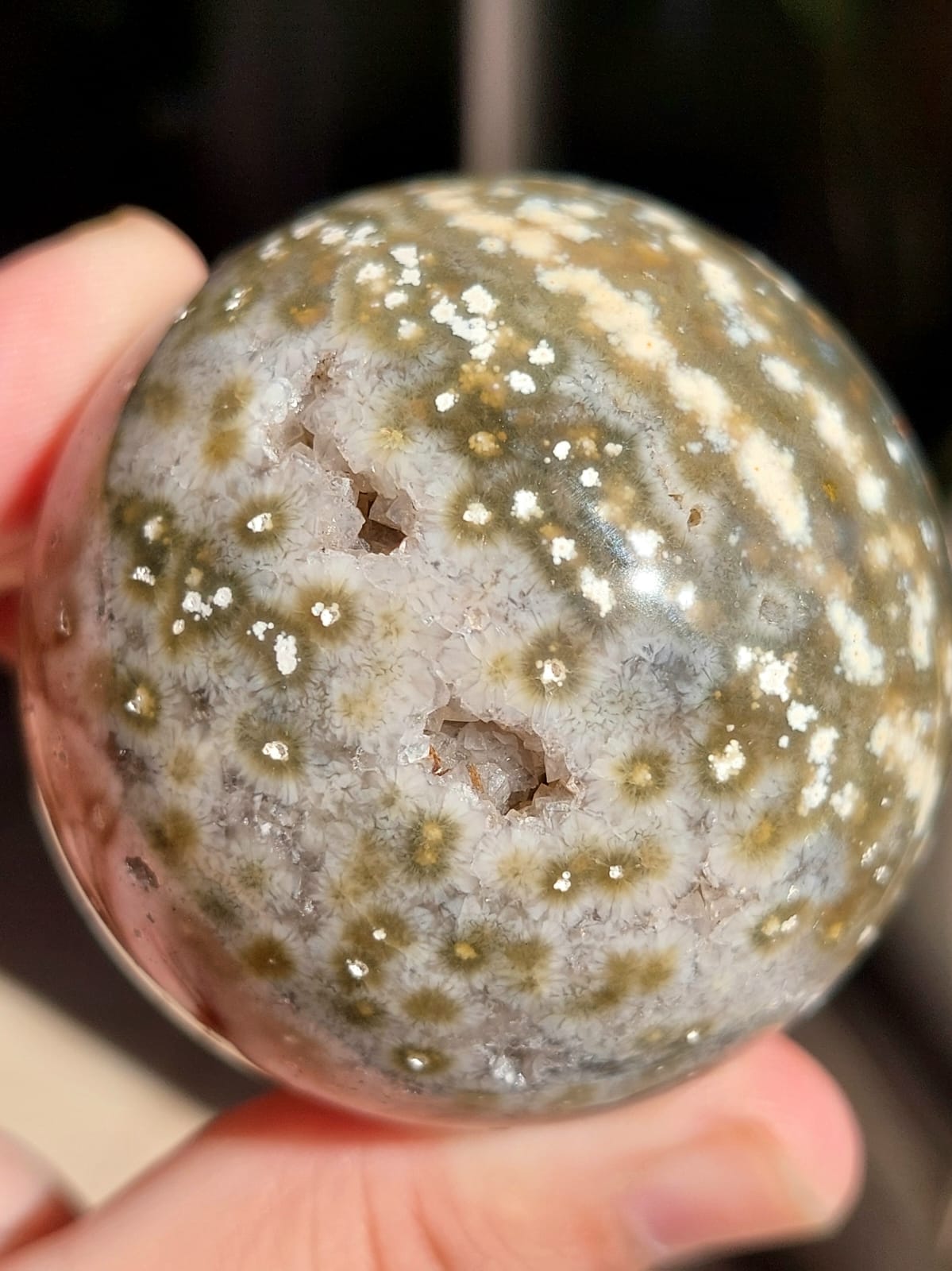 Diaspro Oceano sfera - 5,4 cm