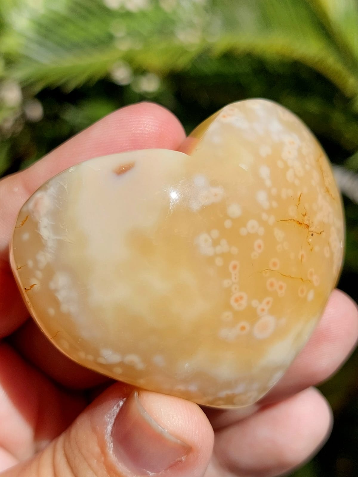 Agata Drusy cuore - 5,7 cm