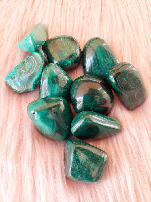 Malachite burattata - Formato M/L - 1 Pz